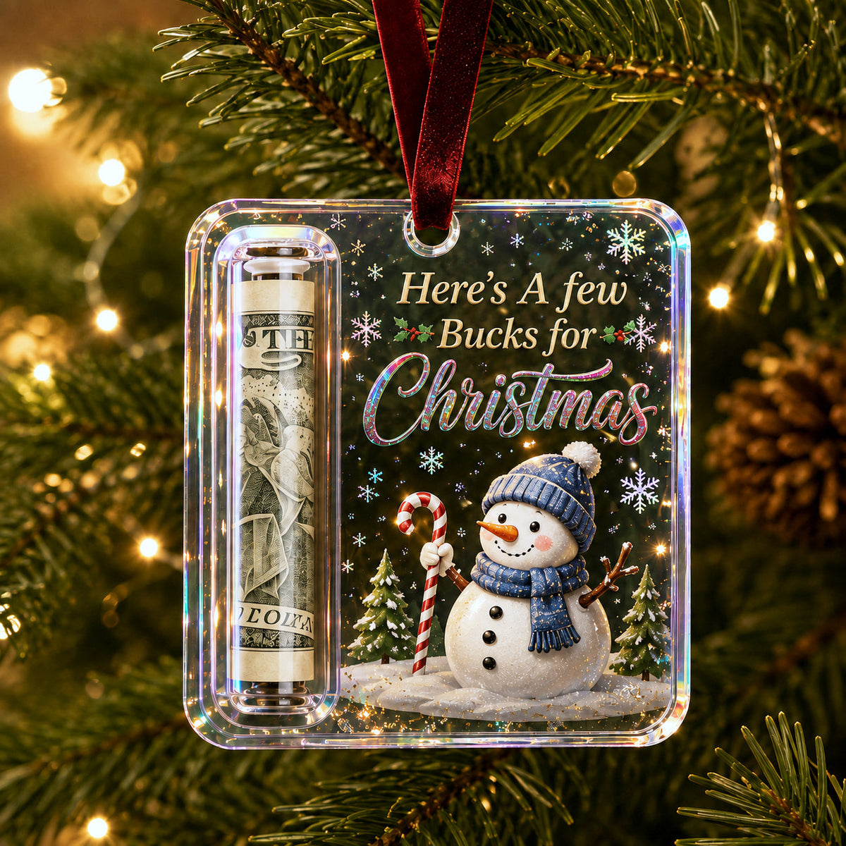 🎄Christmas Cash Gift Holder Ornament (📦Buy 4 Free Shipping)