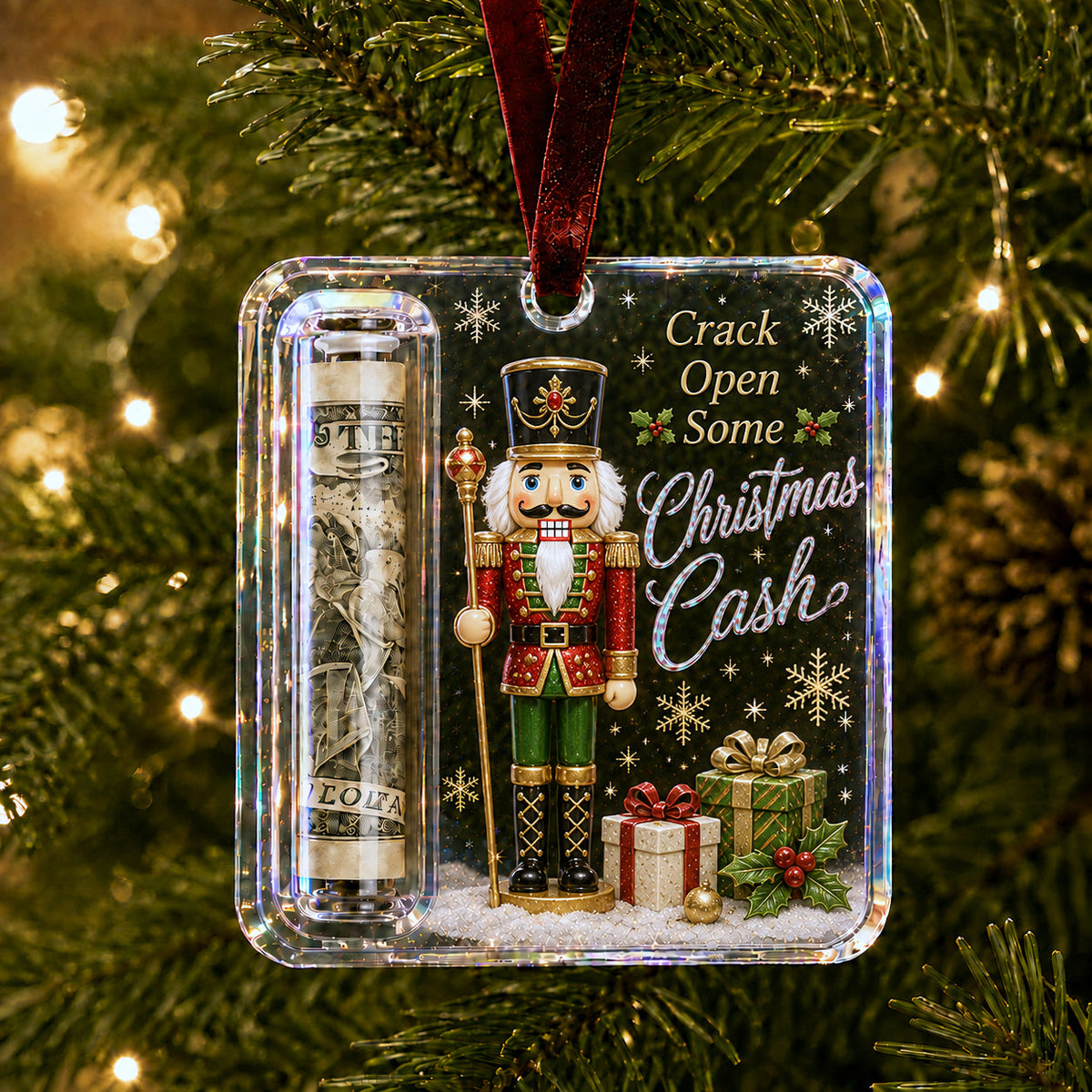 🎄Christmas Cash Gift Holder Ornament (📦Buy 4 Free Shipping)