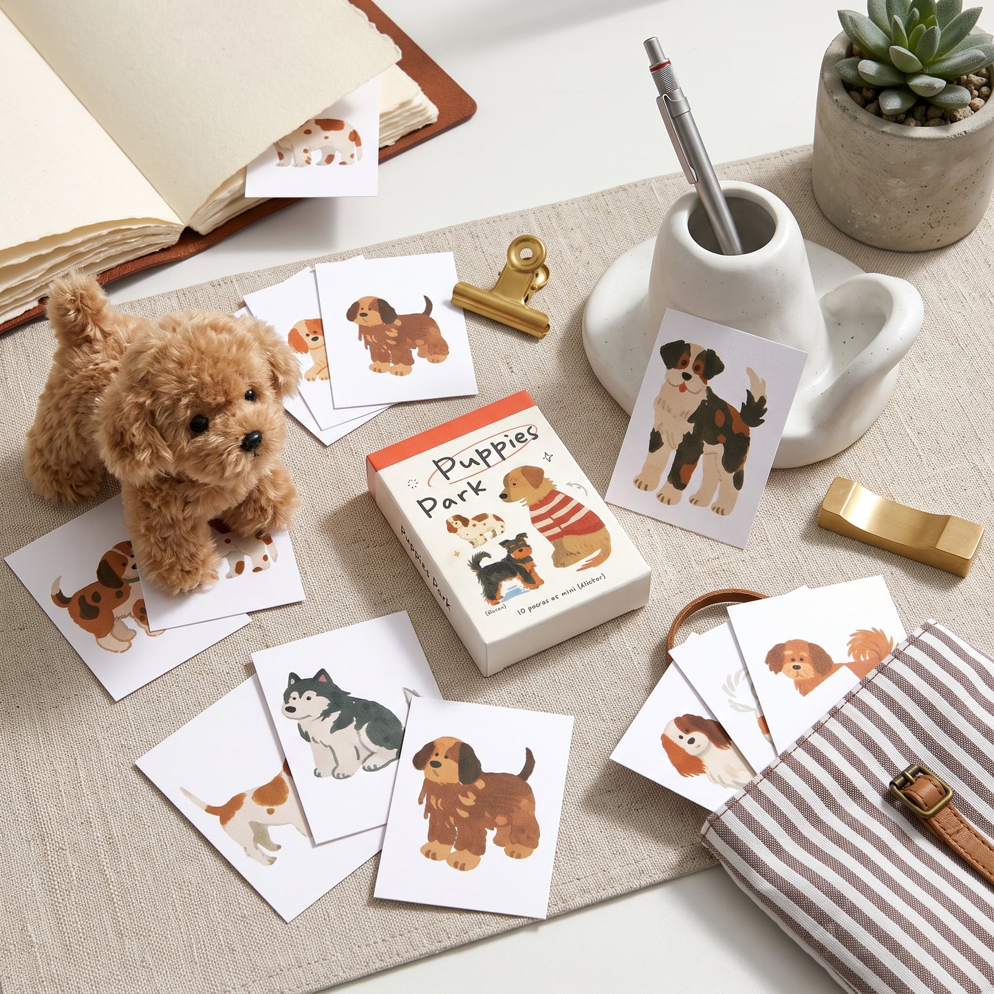 Dog Park Decorative Sticker Pad